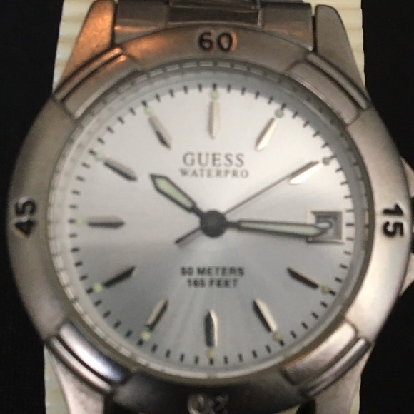 🔆SOLD🔆GUESS w/WORKING BATTERY/ WATERPROOF WATCH/ #G801591 - Picture 3 of 3